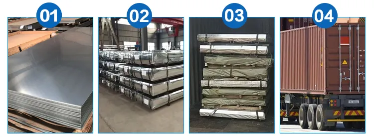 Kualitas Tinggi Produsen AISI JIS En Ss 301 304 304L 316, 316L, 2b Ba Kaca Lembar Baja Rostless 3