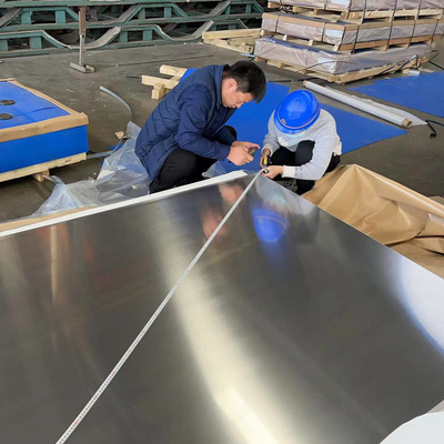 Beli 1200 X 2400 Dinding Pelat Lembaran Aluminium 0.1mm 0.5mm 0.3mm 0.7mm 0.8mm 1050 1060 1100 online manufacture