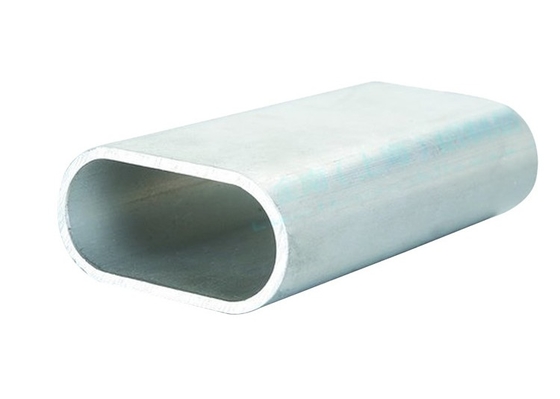 Beli 6061 Flat Sided Oval Aluminium Tubing Intake Mulus Untuk Militer Dirgantara online manufacture