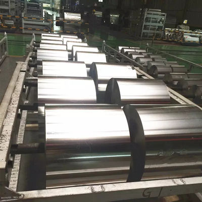 Beli Aluminium Foil Coil yang Disesuaikan 1100 3003 8011 Untuk Stok Sirip Pendingin Udara online manufacture