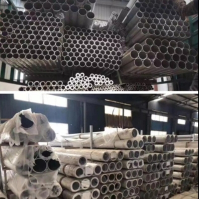 Beli 6061 6063 Tabung Paduan Aluminium Diekstrusi Bulat / Persegi Panjang 610mm online manufacture
