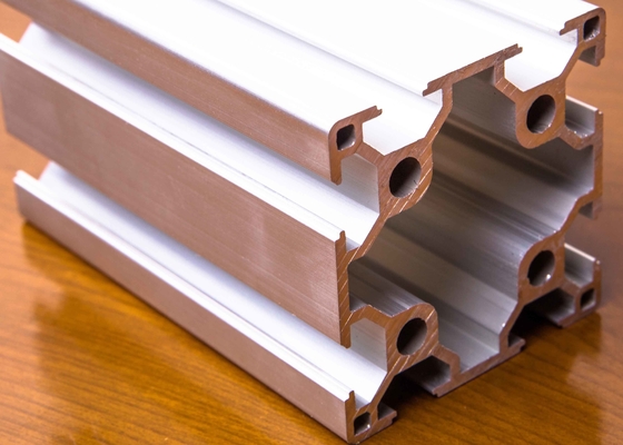 Profil Ekstrusi Aluminium Kandang Perabotan L Bentuk 6063 6061 6063A 0.7mm 4.0mm