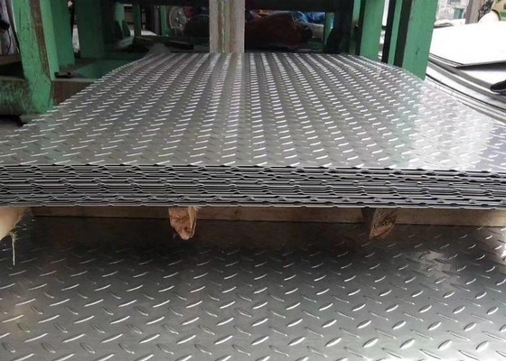 5 Bar Aluminium Plat Tapak Berlian Tangga Berlian 1mm 4x8 3003 6061