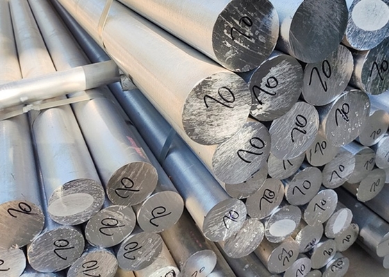Billet Solid Aluminium Bar Ekstrusi 6061-T6 6063 Alloy Round