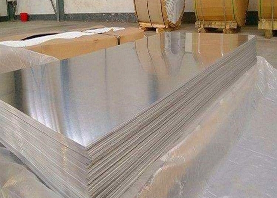 1050 Lembaran Aluminium Paduan Mematri Untuk Pelat Datar Eksterior ASTM 6063 6061 6082 0,1-30mm