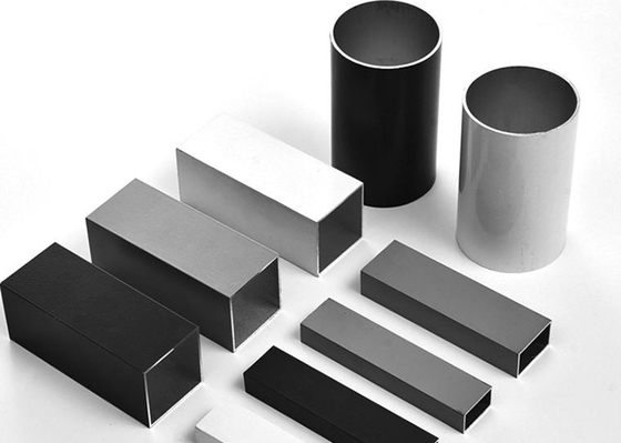 7001 6061 T6 Pipa Aluminium Persegi Panjang Dan Tabung 10mm-150mm