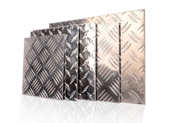6005 6061 3003-H22 Aluminium Diamond Plate Alloy Boat Floor 5 Bar Dipoles