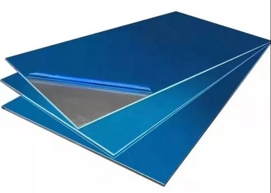 Lembaran Logam Aluminium Anodized Berwarna 2219 2024 T3 5456 5052 H116