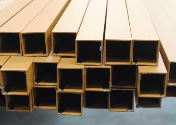 Aluminium Hollow Square Tube 2x2 2x1 10 X 10 Mm 2.5cm Bagian Persegi Panjang