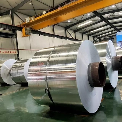 Disesuaikan 0,011mm Aluminium Foil Coil Sekali Pakai Timbul 8011 Untuk Wadah Makanan