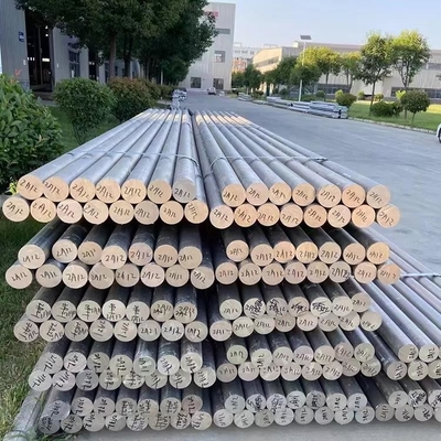 Cold Drawn Round Solid Aluminium Bar 2024 3003 5052 5083 Untuk Industri