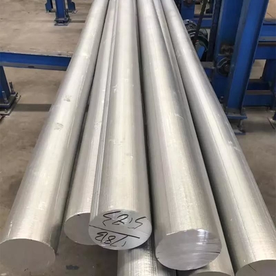Diameter 50mm 100mm Solid Aluminium Bar Mill Selesai Bulat Untuk Alat Transportasi