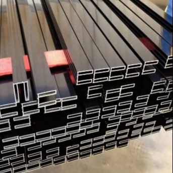 Workstation Aluminium Extrusion Profile 5052 5083 Square Anti Karat 5.0 Mm