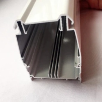 6063 White Black Aluminium Extrusion Profile Square Precision Factory Outlet