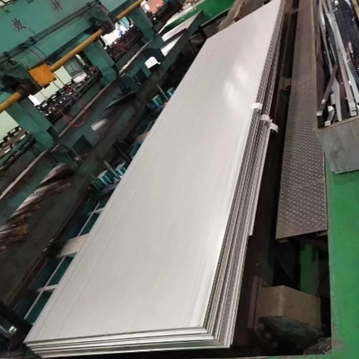 Lembar stainless steel yang digulung panas untuk pemrosesan decoiling dinding