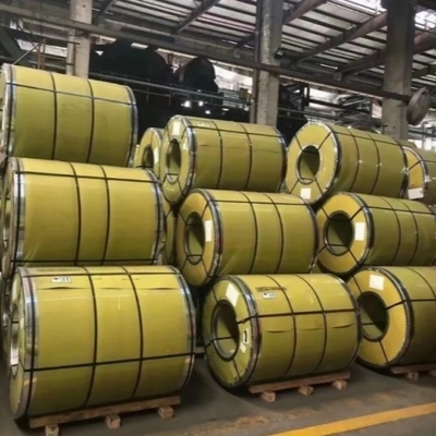 Kumparan Baja Tahan Karat Cold Rolled 410 316 316L 201 Atap 0.1mm-300mm Ketebalan 100mm-2500mm Lebar