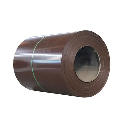 0.2mm~1.0mm Ketebalan 600~1250mm Lebar Color Coated Steel Coil Untuk Roll Forming Dan Produksi Lembar Atap